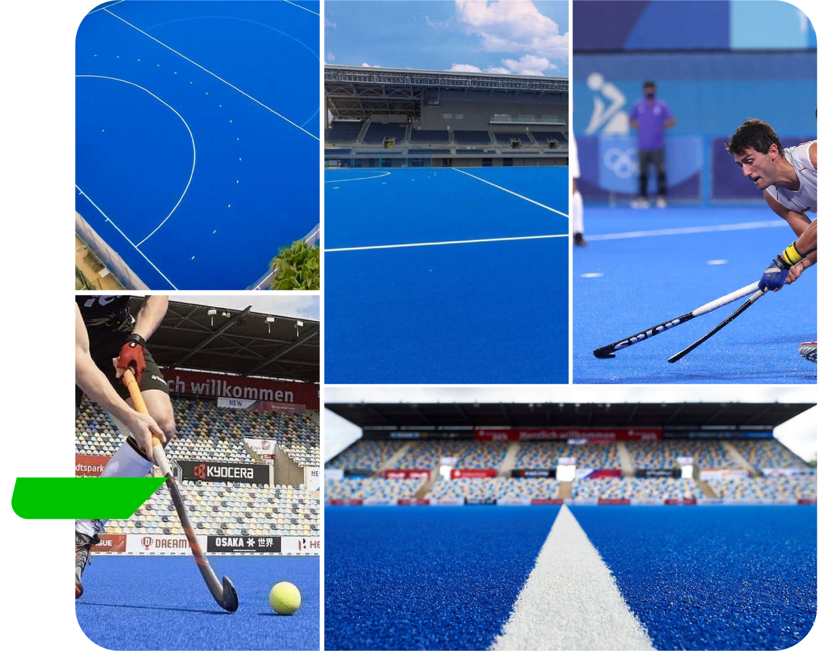 pasto sintetico hockey