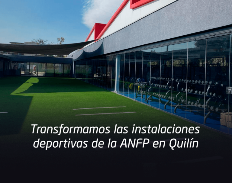instalaciones deportivas de la ANFP en Quilín