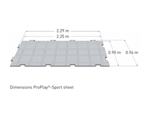 Shockpad en Rollo 20mm - Base Amortiguante y Drenaje Pasto Sintético
