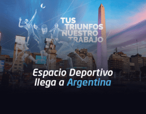 Espacio deportivo llega a Argentina